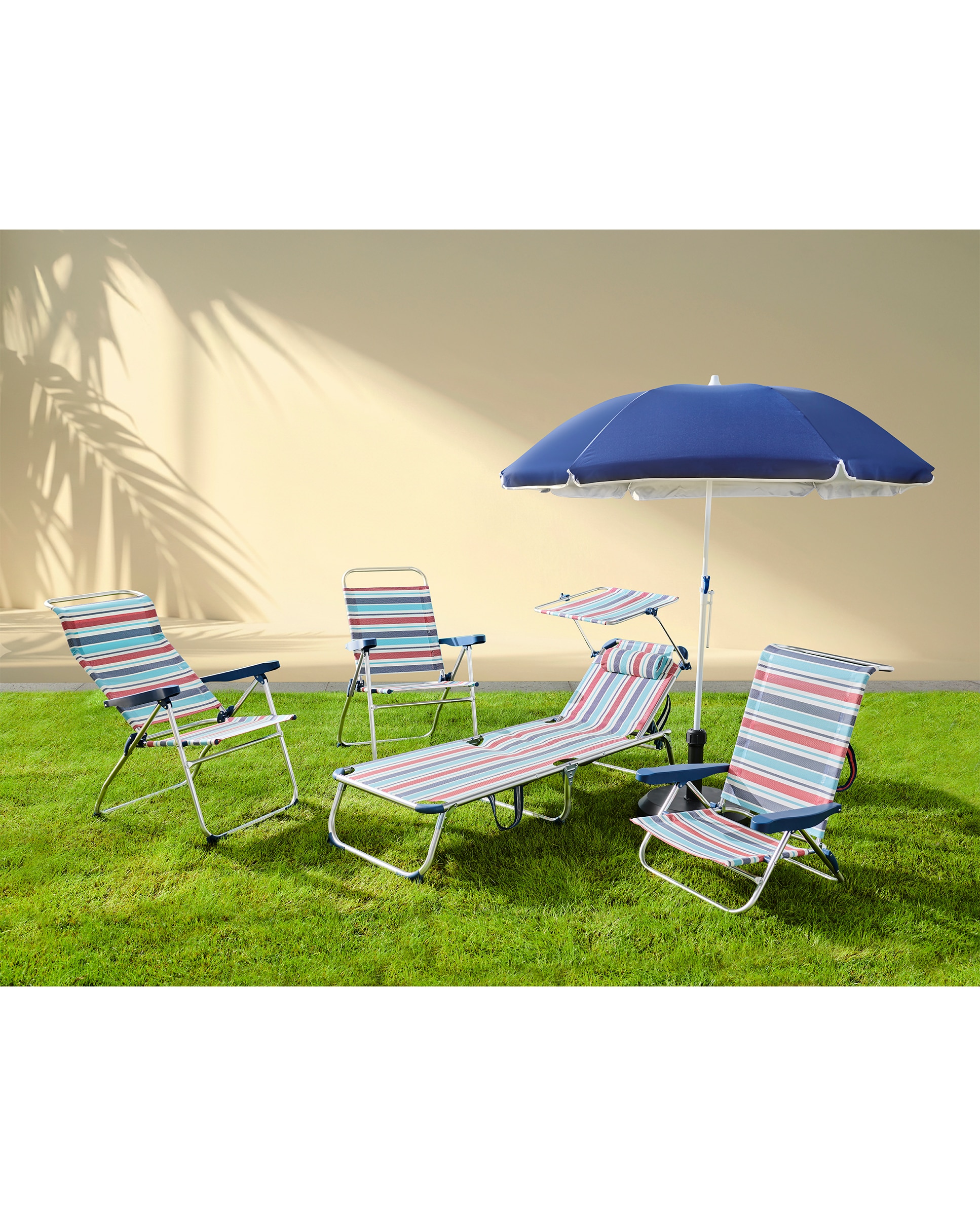 Imagen 0 de Silla baja plegable y reclinable Amalfi Basics El Corte Inglés