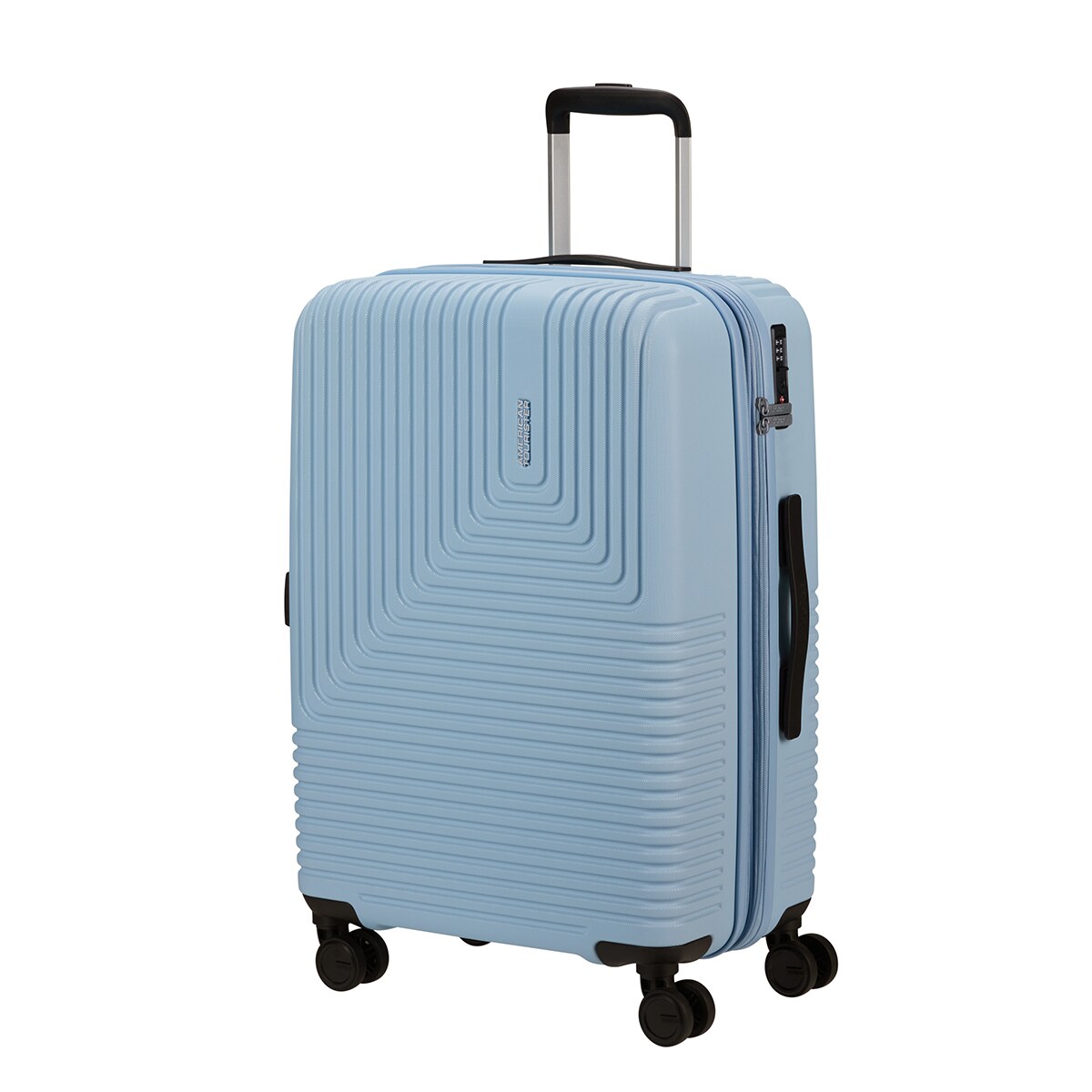 Spinner 67 cm mediana 4 ruedas 3,4 kg Azul-4