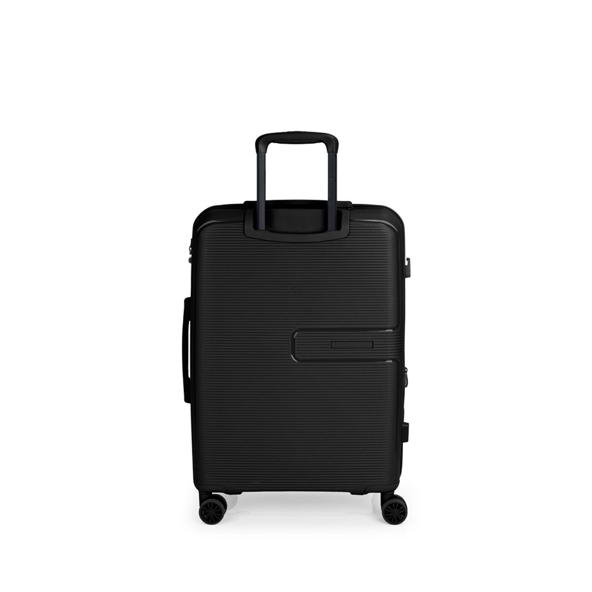 Maleta de tamaño Mediano expandible, rígida, con capacidad hasta 70,6 L Negro-3