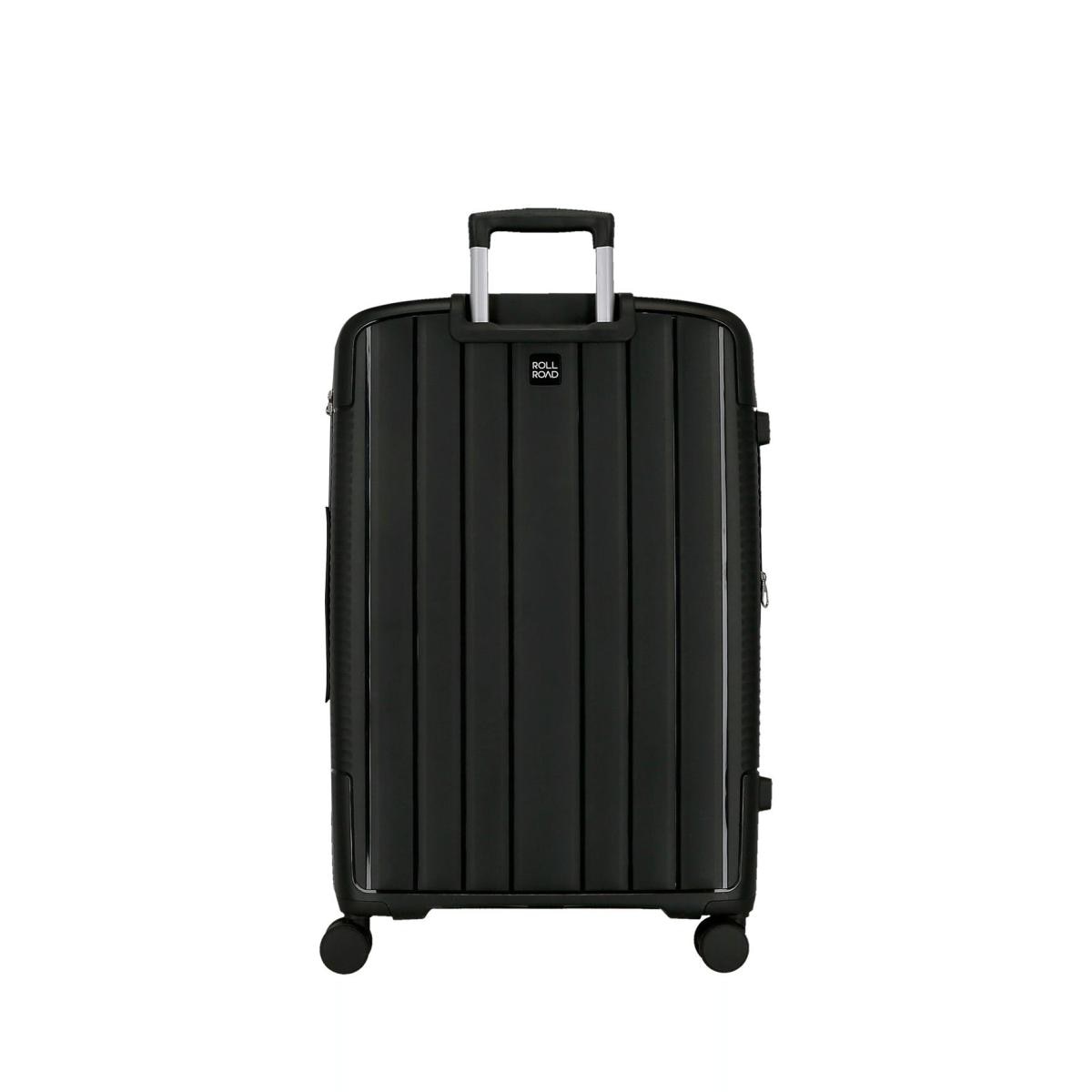 Maleta grande rígida 75 cm Roll Road Negro-2