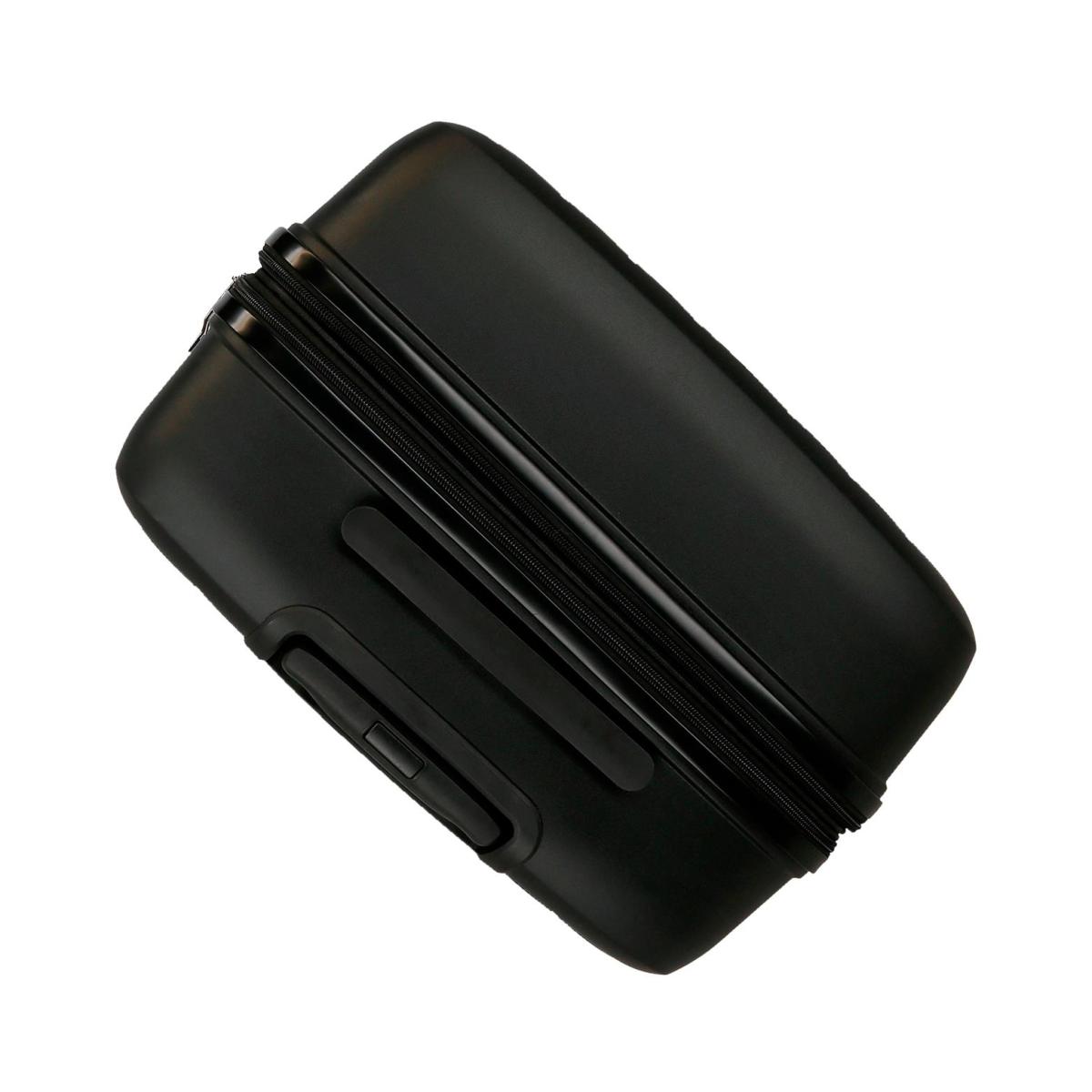 Maleta grande rígida 75 cm Roll Road Negro-9