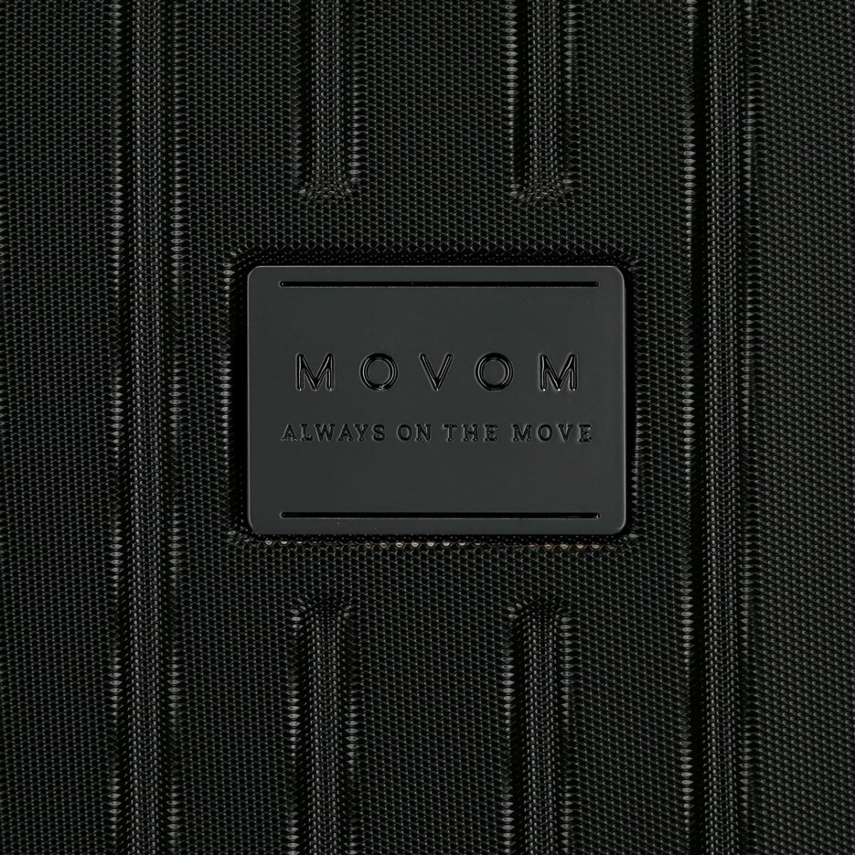 Maleta de cabina rígida 40 cm ruedas extraíbles Roll Road Negro-9