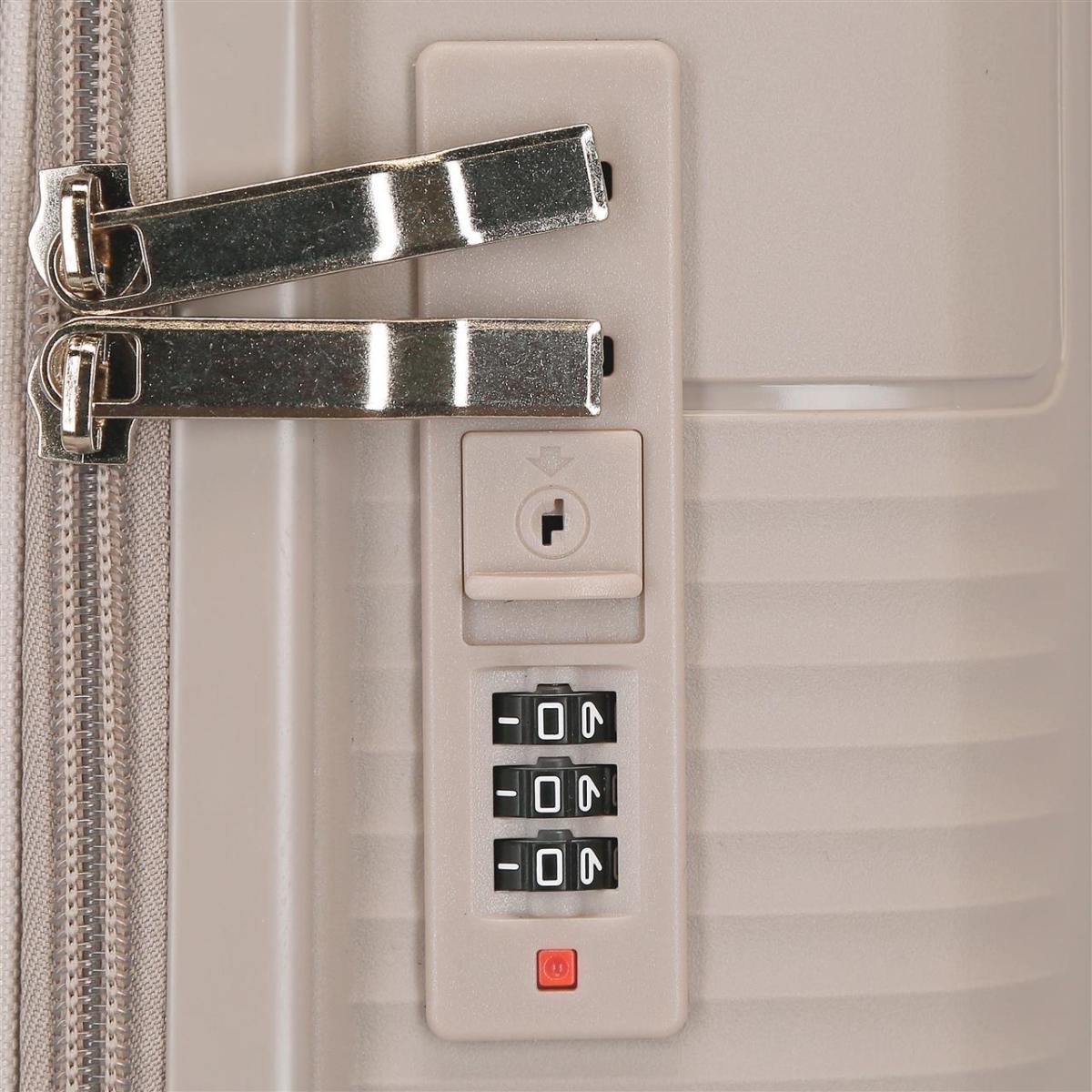 Maleta grande rígida 75 cm Roll Road Beige-2