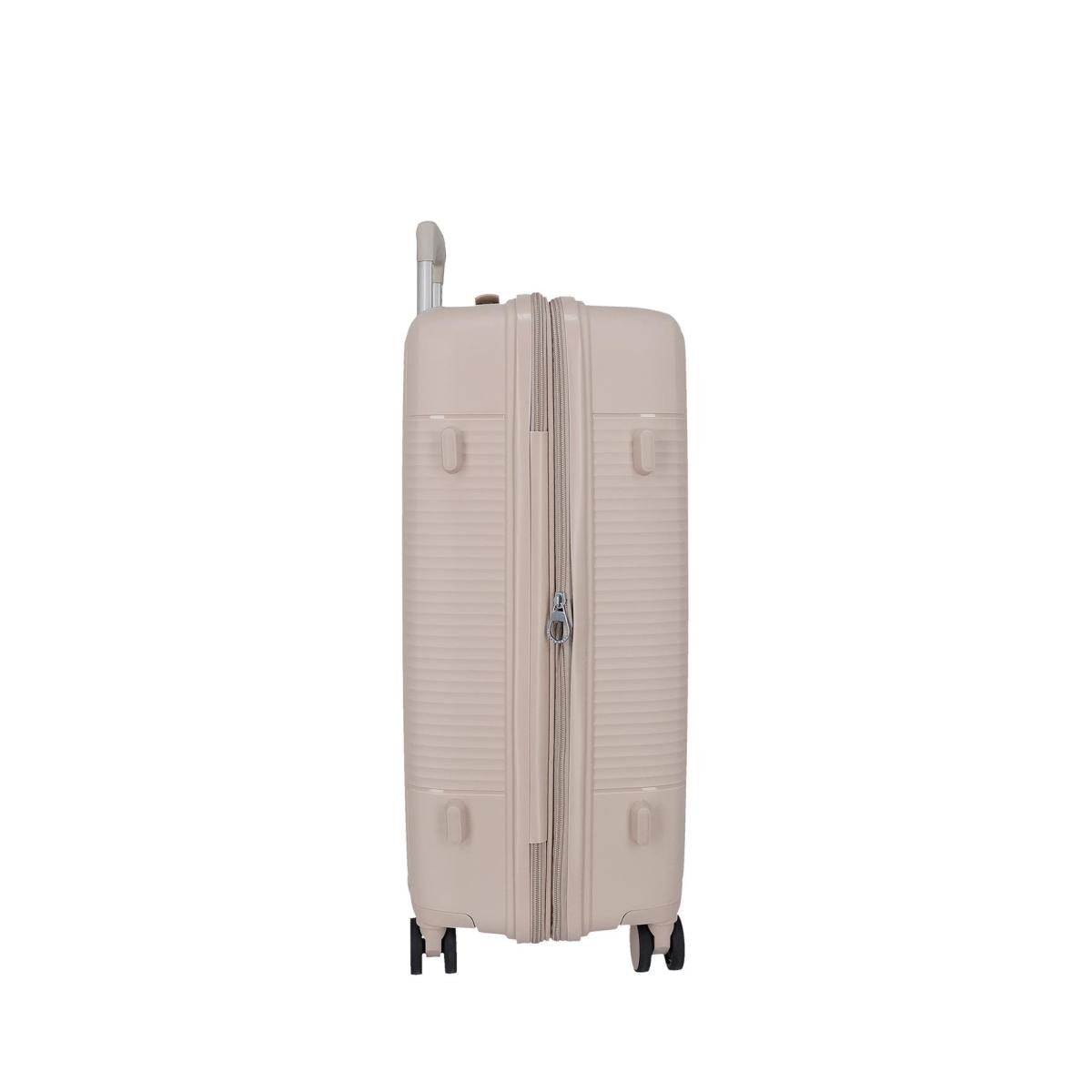 Maleta grande rígida 75 cm Roll Road Beige-6