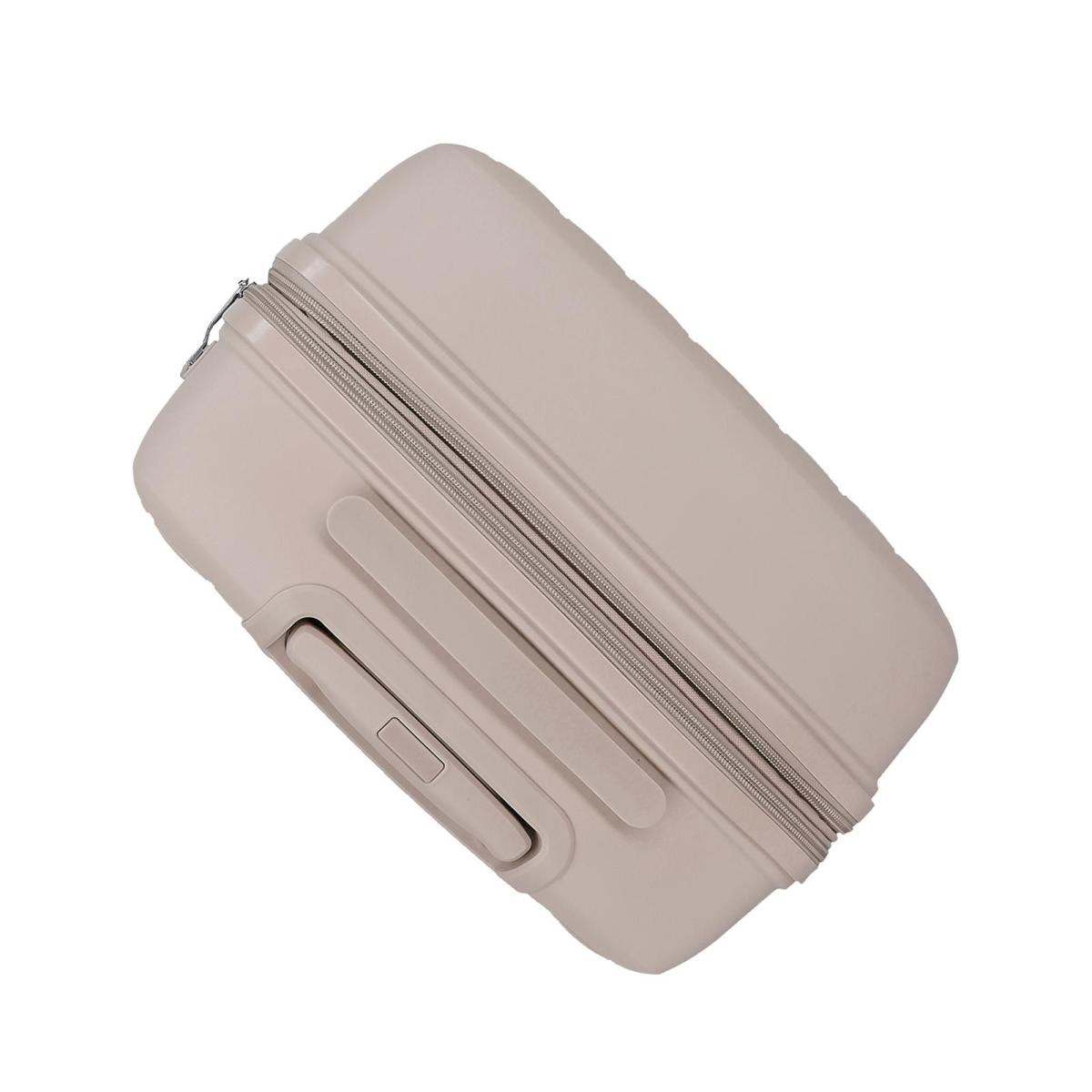 Maleta grande rígida 75 cm Roll Road Beige-9