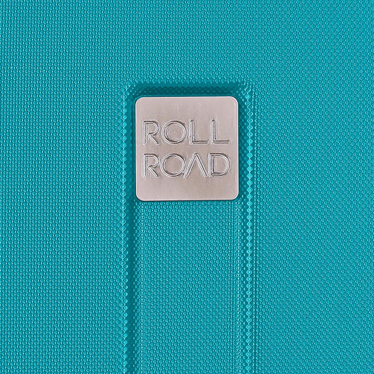 Maleta mediana rígida 65 cm expandible Roll Road Azul-2