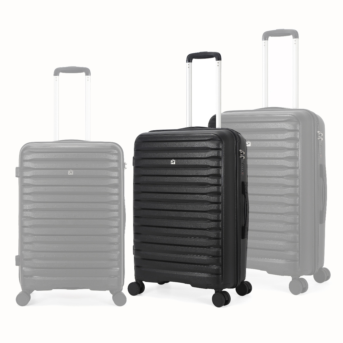 Maleta trolley mediana polipropileno 4