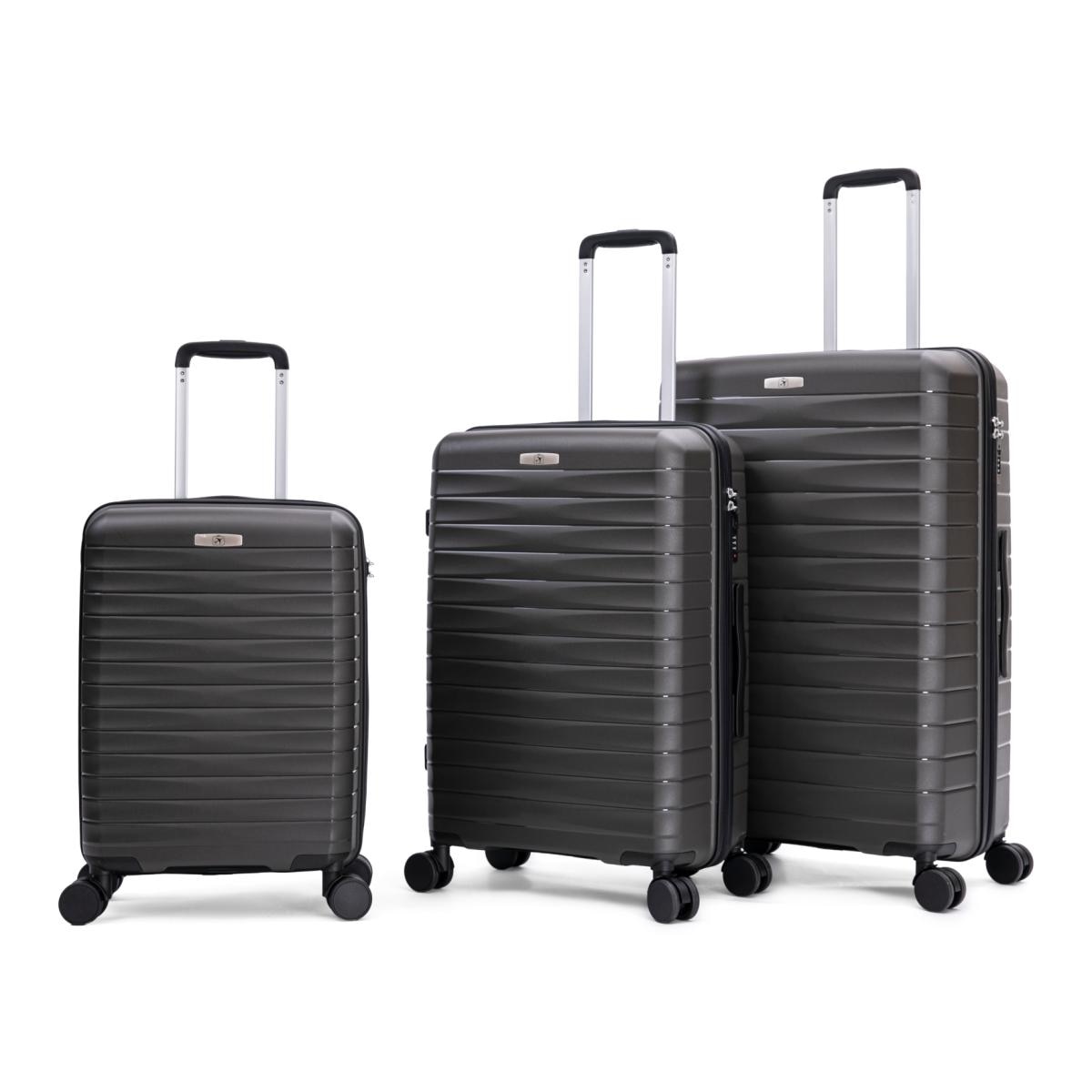 Maleta trolley grande polipropileno 77cm 4,2kg El Corte Inglés Negro-3
