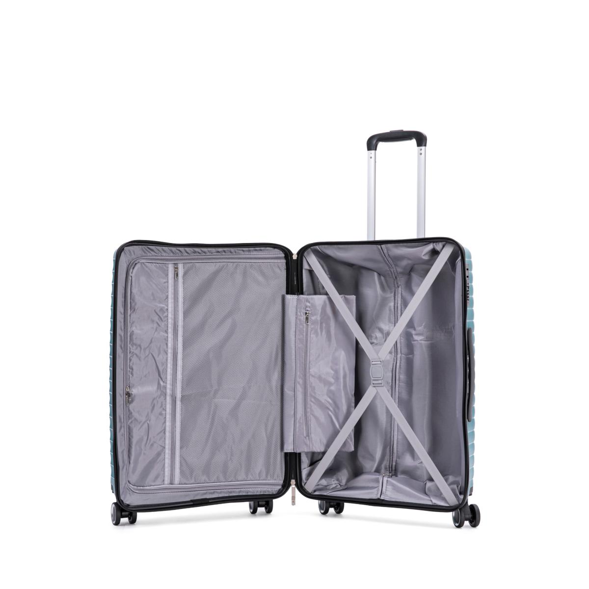 Maleta trolley cabina polipropileno 56cm 2,6kg El Corte Inglés Azul-2