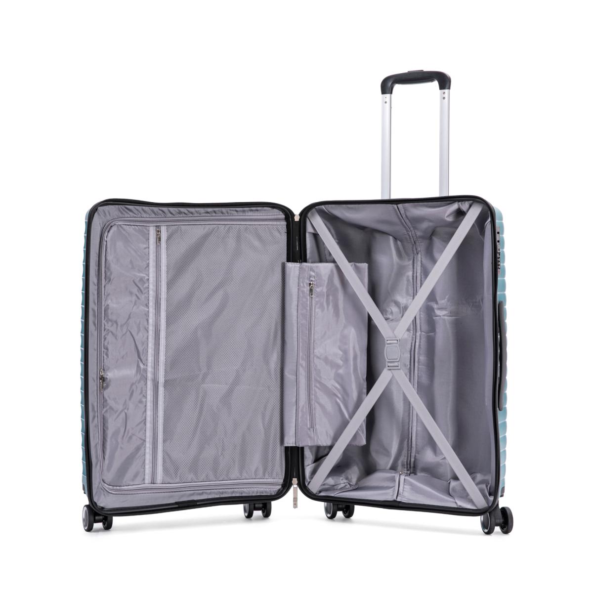Maleta trolley mediana polipropileno 69cm 3,7kg Azul-2