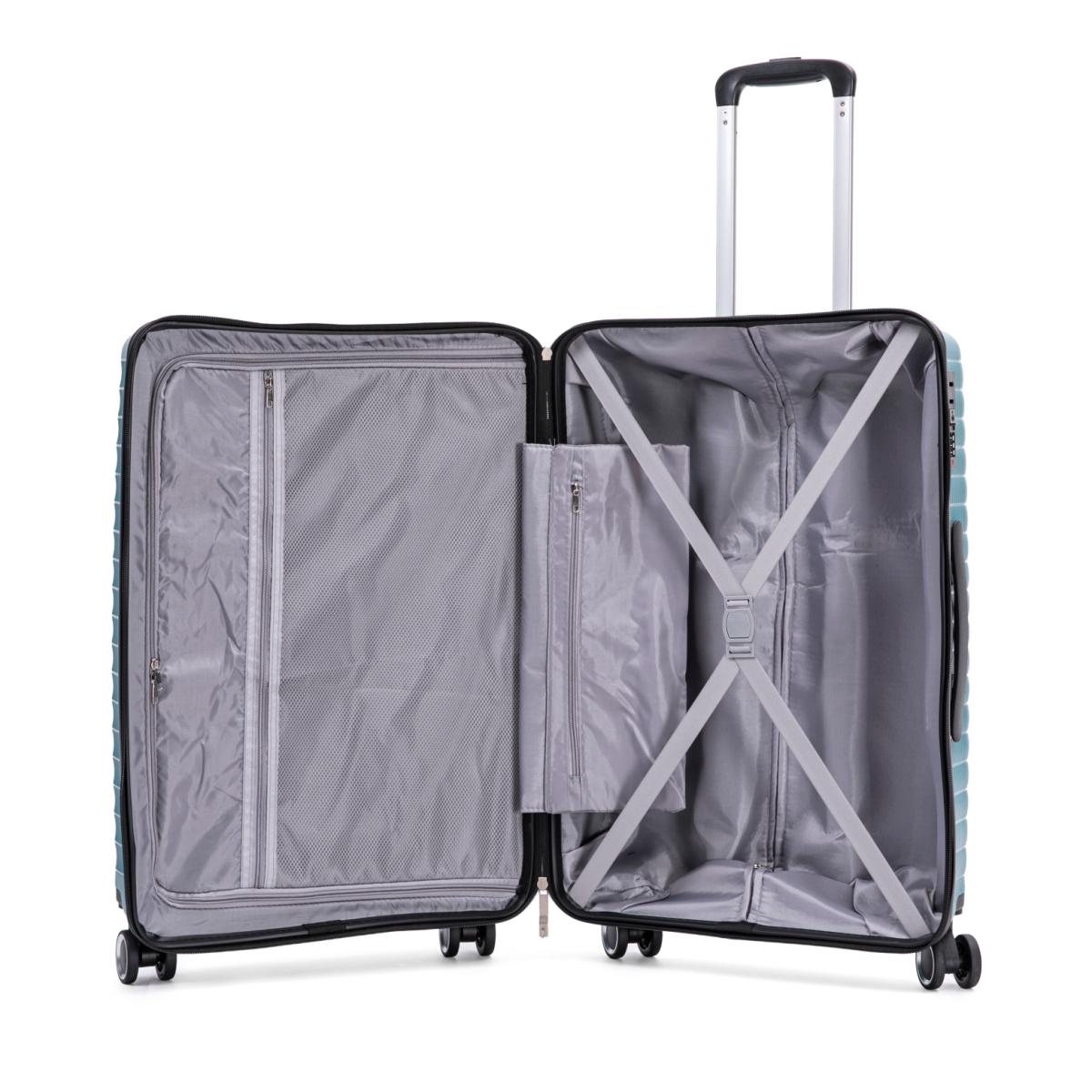 Maleta trolley grande polipropileno 78cm 4,5kg El Corte Inglés Azul-2