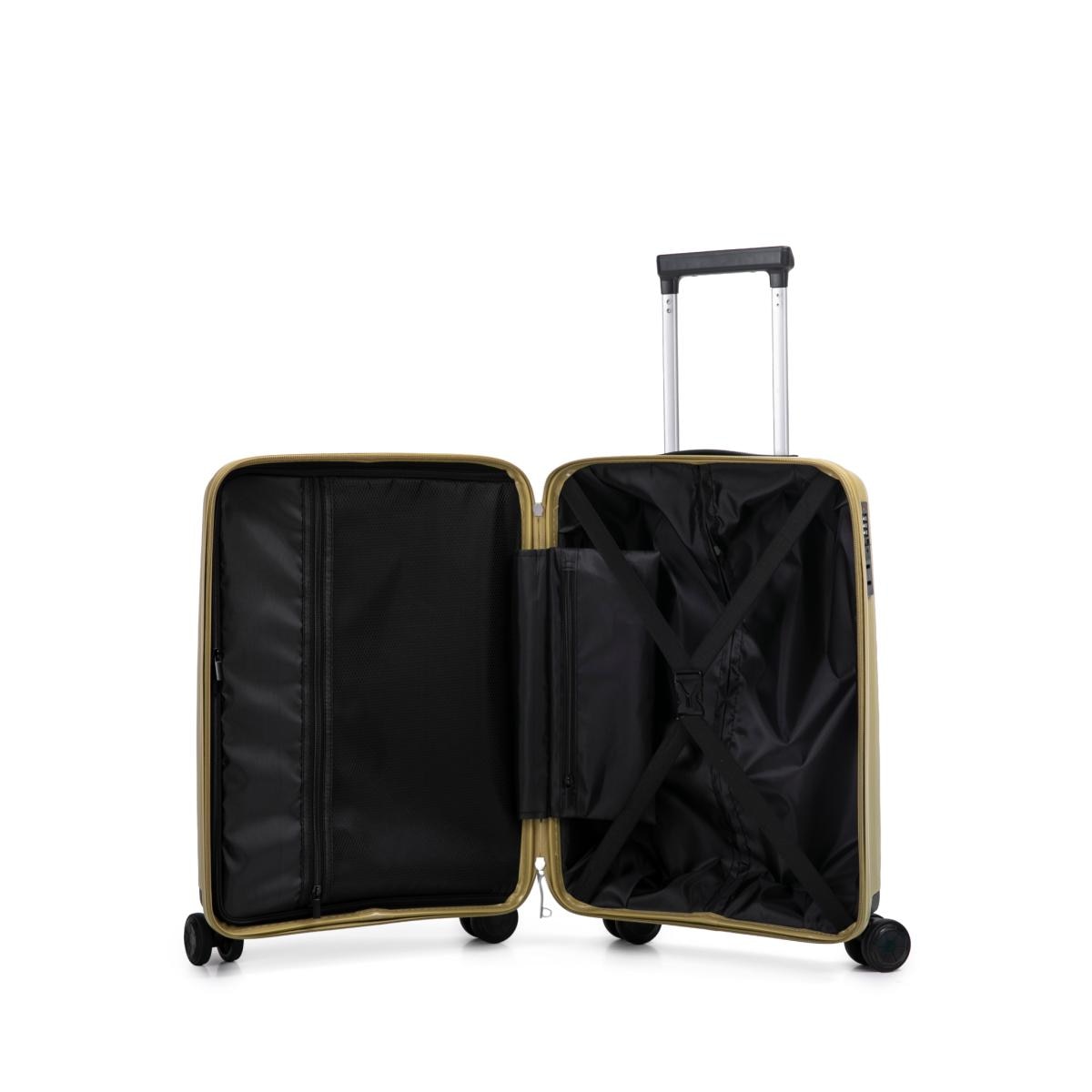 Maleta trolley cabina polipropileno 55cm 2,8kg El Corte Inglés Verde-2