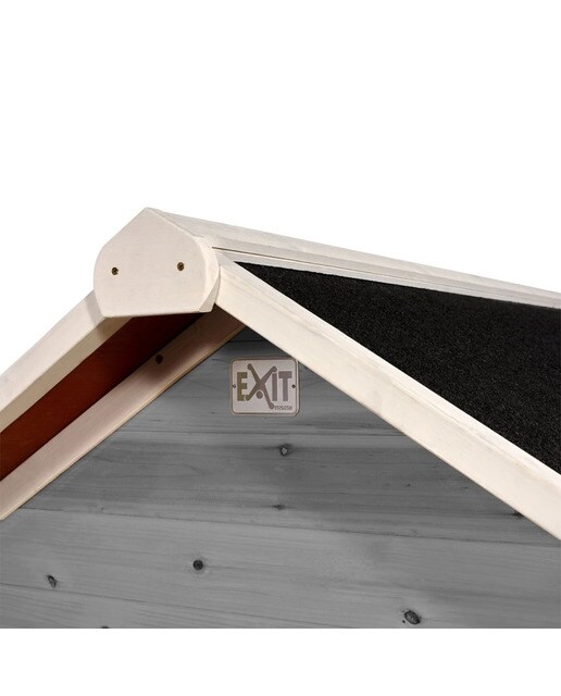 Casa de madera loft Exit Gris 5