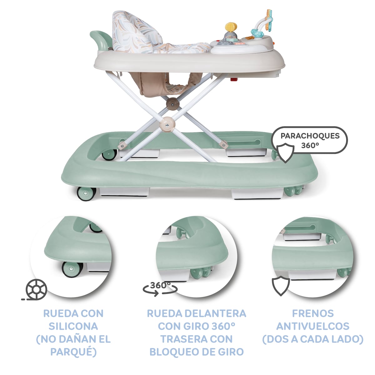 Andador basic plus Verde-9