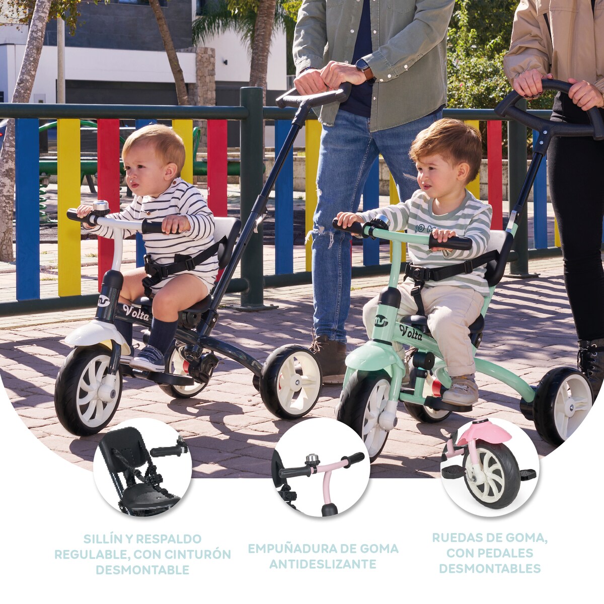 Triciclo volta Rosa-5