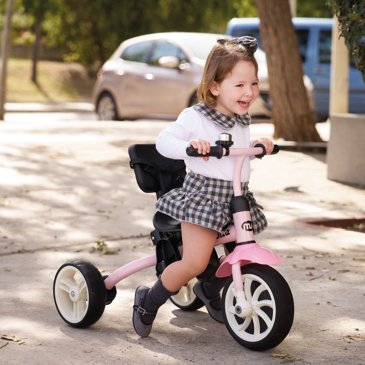 Triciclo volta Rosa-10