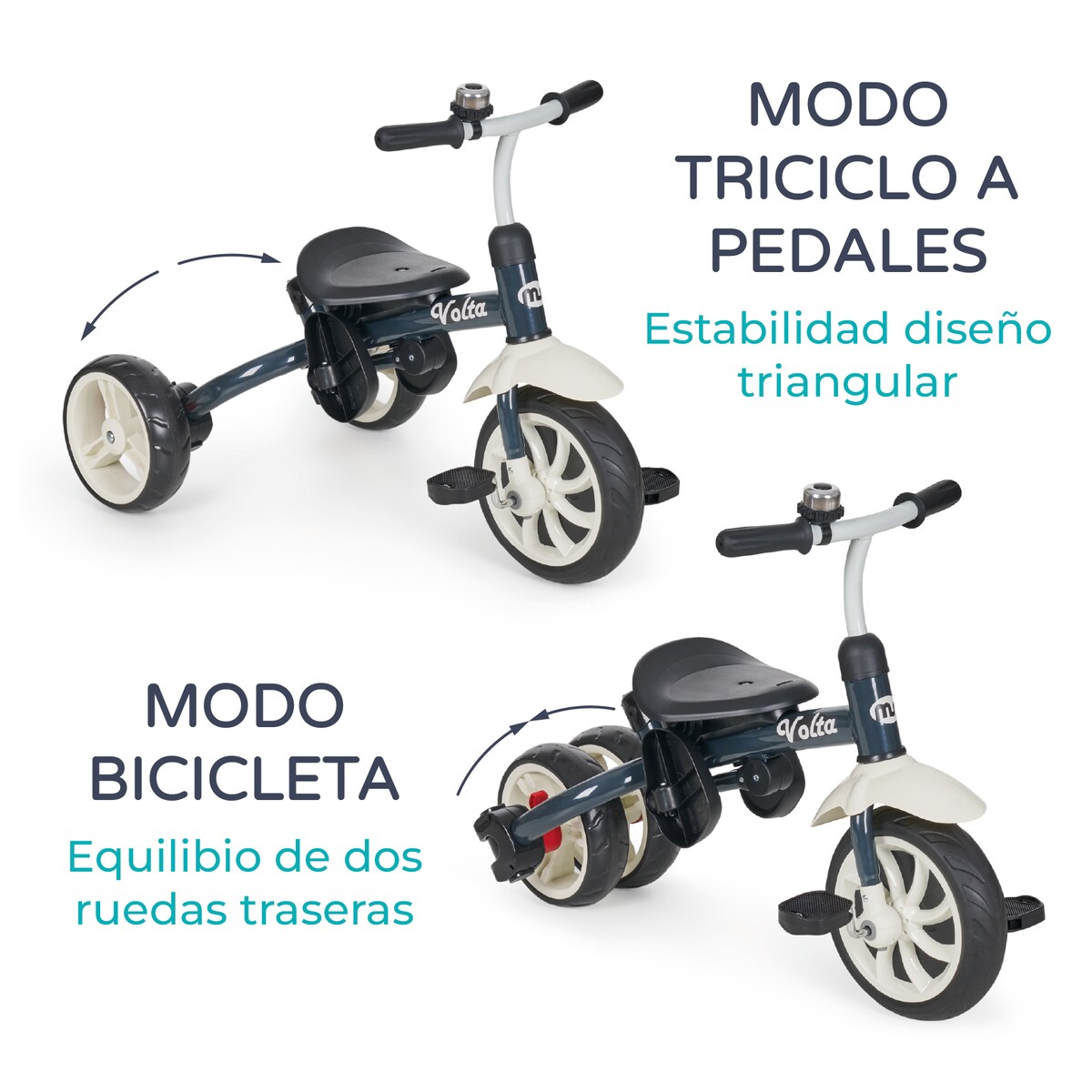 Triciclo volta Negro-9