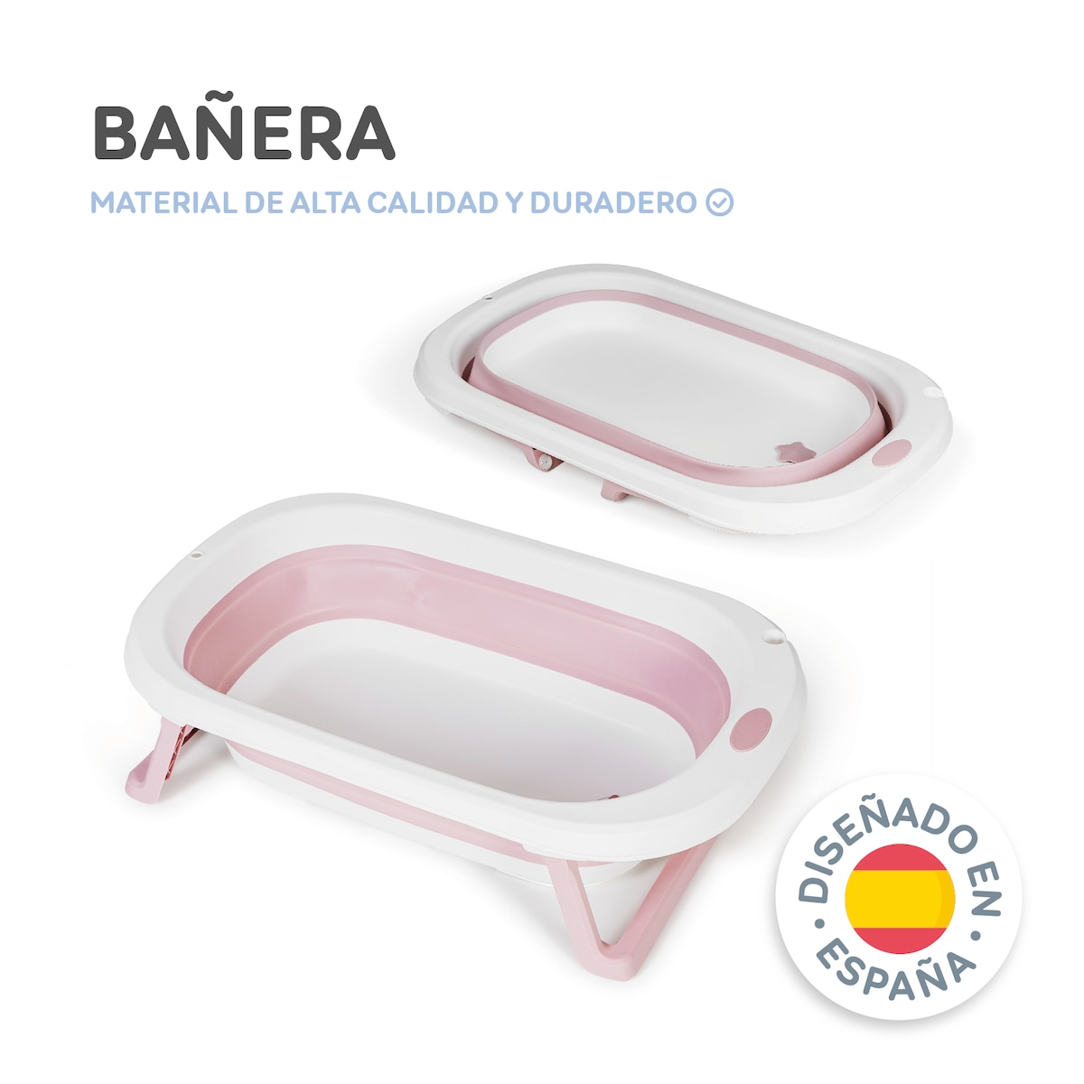 Bañera flex + cojín reductor bañera Rosa-15