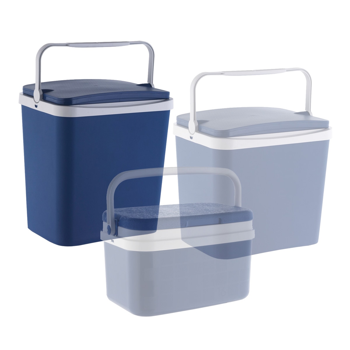 Nevera portátil rígida Campos 29 L Azul-2