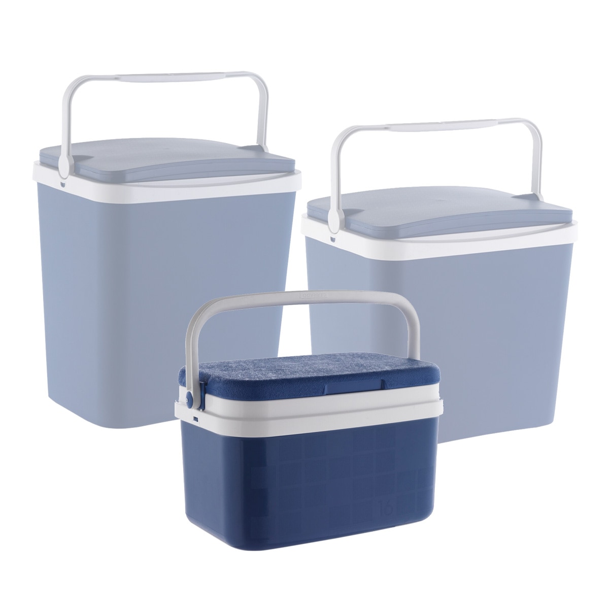 Nevera portátil rígida Campos 16 L Azul-2