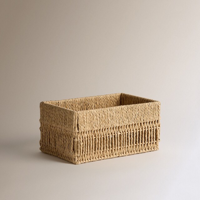 Imagen 0 de Cesta de fibra de papel Basics El Corte Inglés