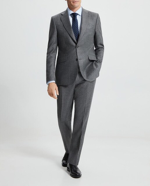 Imagen 0 de Traje de hombre microdibujo
