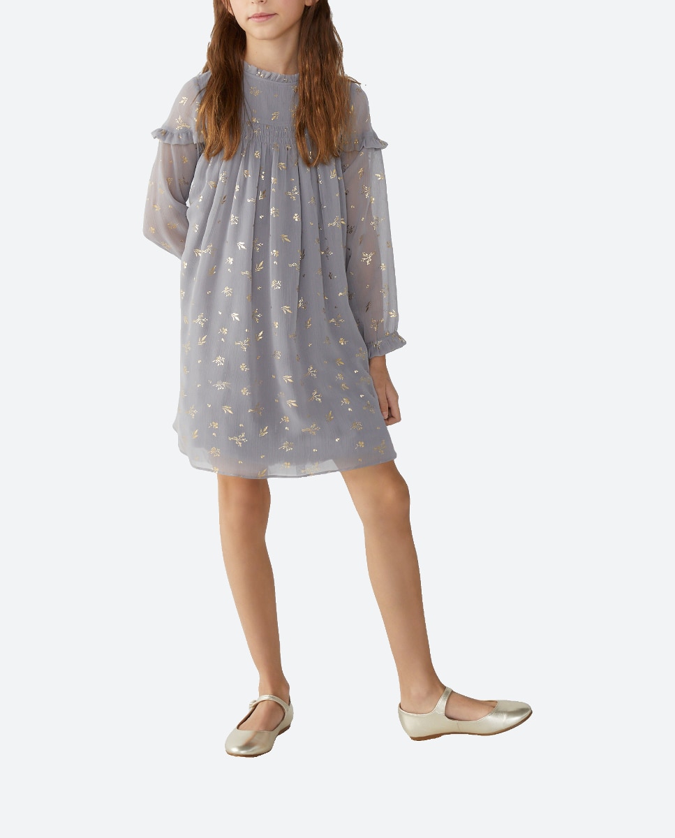 Imagen 0 de Vestido de manga larga de niña