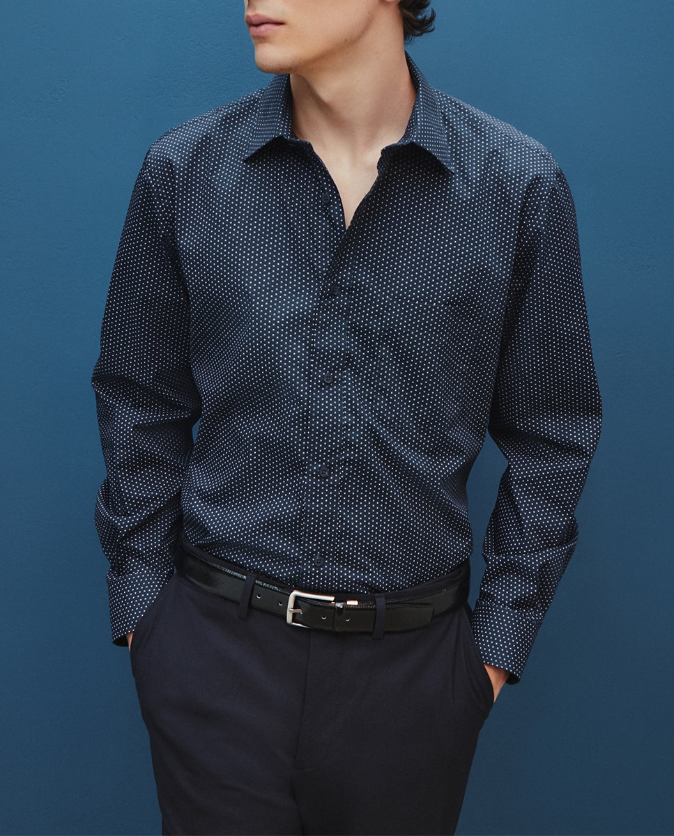 Imagen 0 de Camisa vestir hombre patrón clásico
