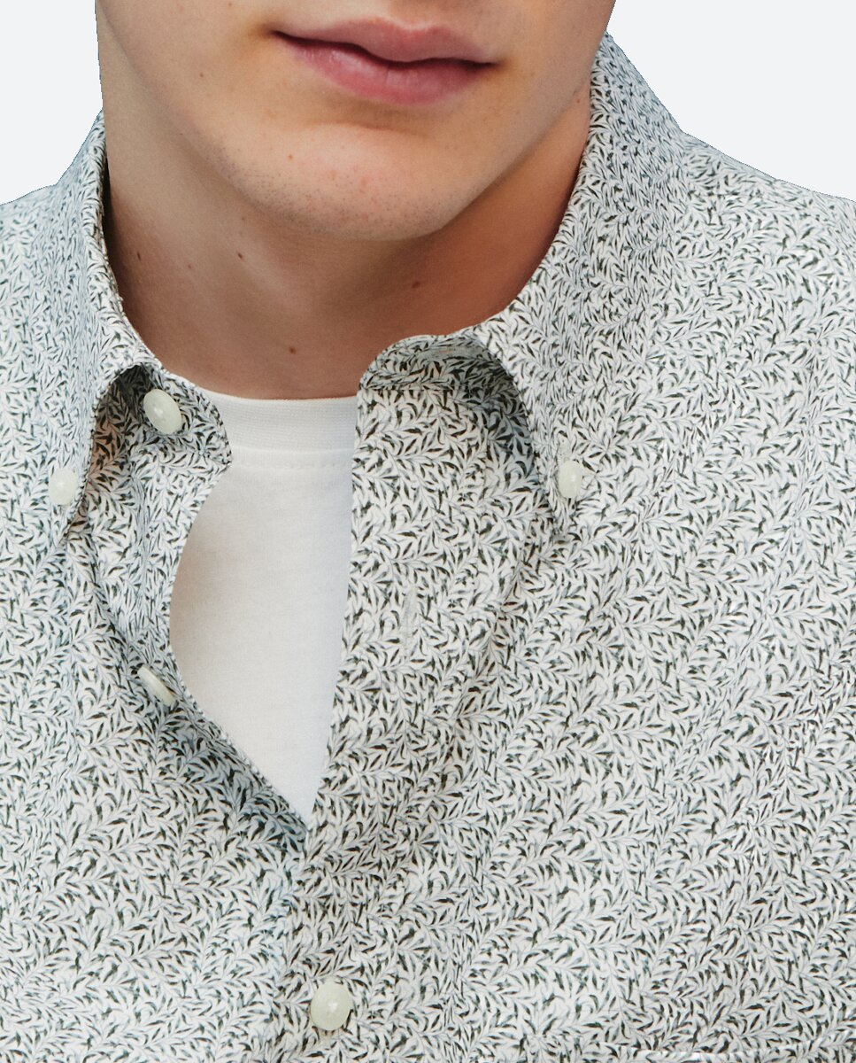 Imagen 0 de Camisa de hombre estampada de flores