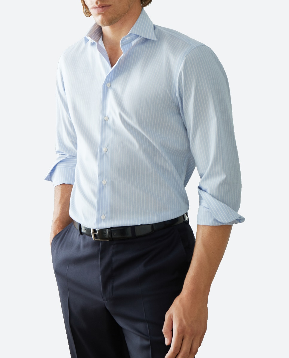 Imagen 0 de Camisa de hombre sport non iron slim fit