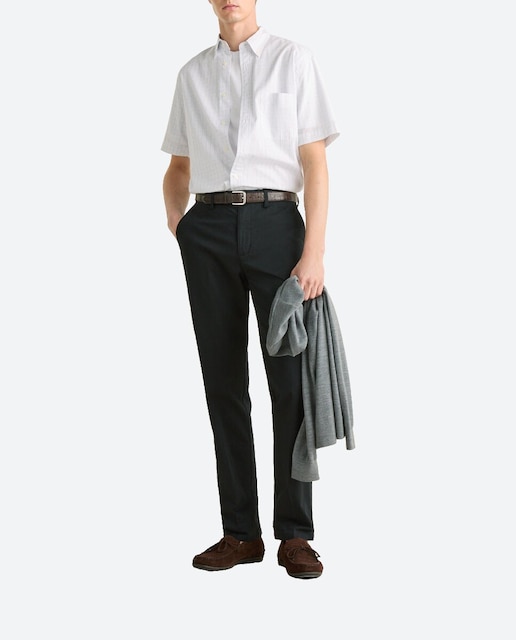 Imagen 0 de Camisa sport de hombre manga corta popelin