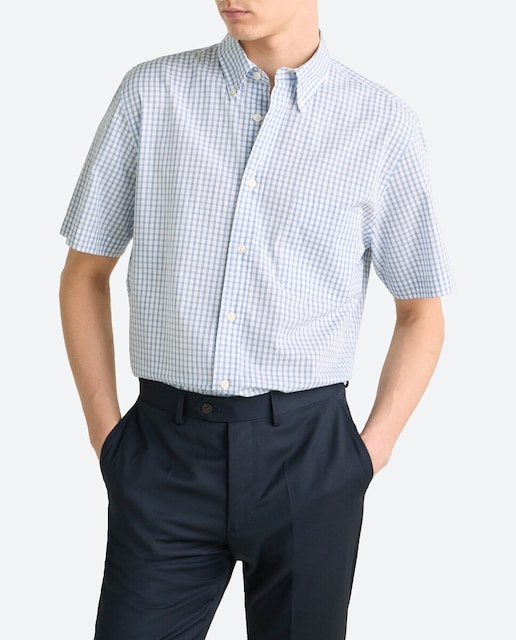 Imagen 0 de Camisa sport de hombre manga corta popelin