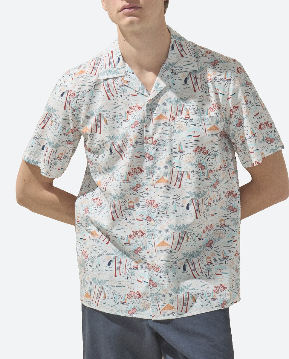 Imagen 0 de Camisa bowling hombre de hombre
