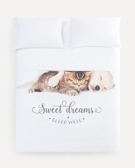 Imagen 0 de Juego de funda nórdica algodón Sweet Basics El Corte Inglés