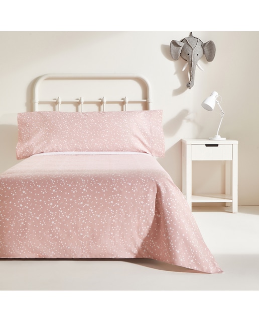 Imagen 0 de Juego de funda nórdica infantil algodón sostenible Estrella Kids Mini Home - El Corte Inglés