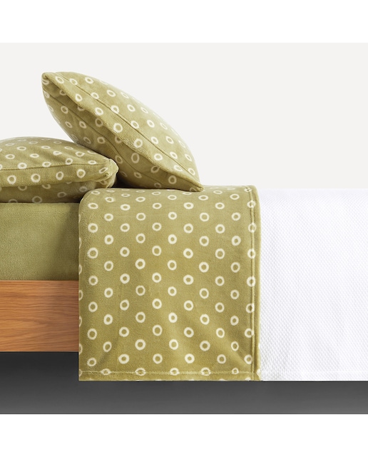 Imagen 0 de Juego de sábanas con bajera coralina Deluna El Corte Inglés