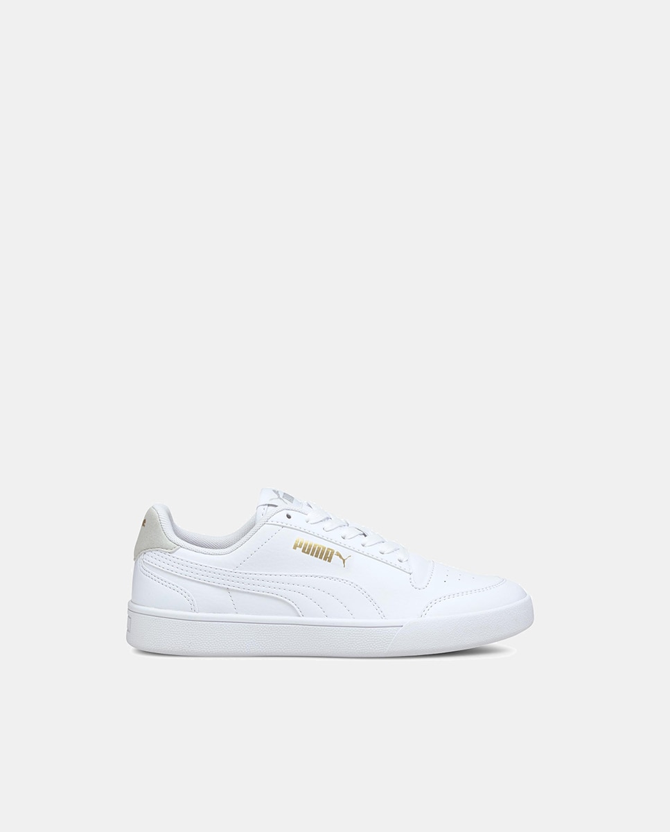 Imagen 0 de Zapatillas Shuffle de niños tipo basket bajas con logotipo y cierre de cordones