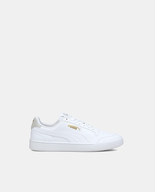 Imagen 0 de Zapatillas Shuffle de niños tipo basket bajas con logotipo y cierre de cordones