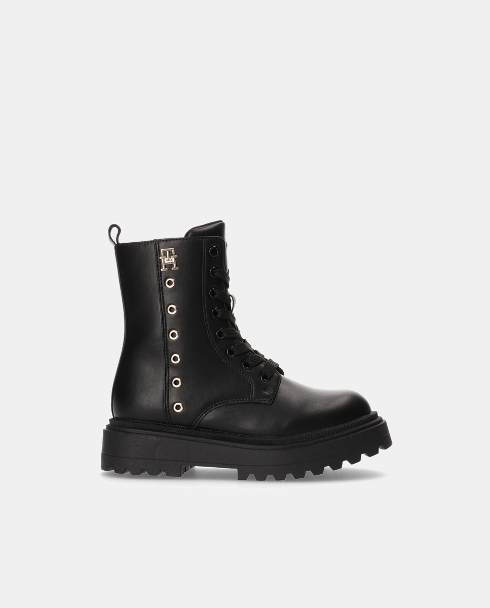 Imagen 0 de Botas niño cordones combat