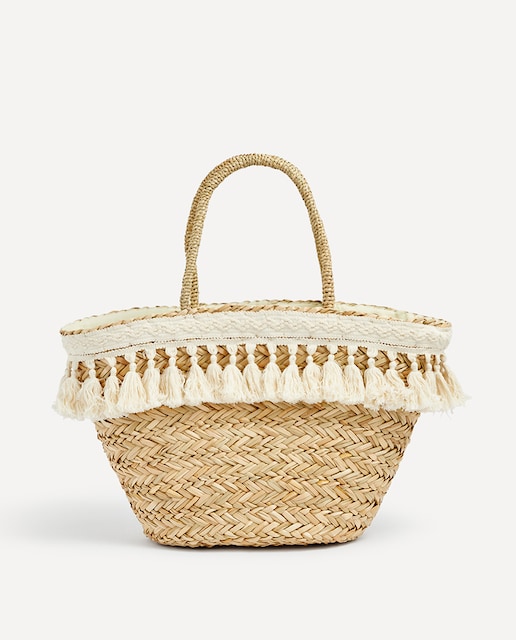 Imagen 0 de Capazo de playa Fleco El Corte Inglés