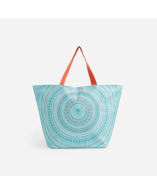 Imagen 0 de Bolsa de playa Flamera XL Basics El Corte Inglés