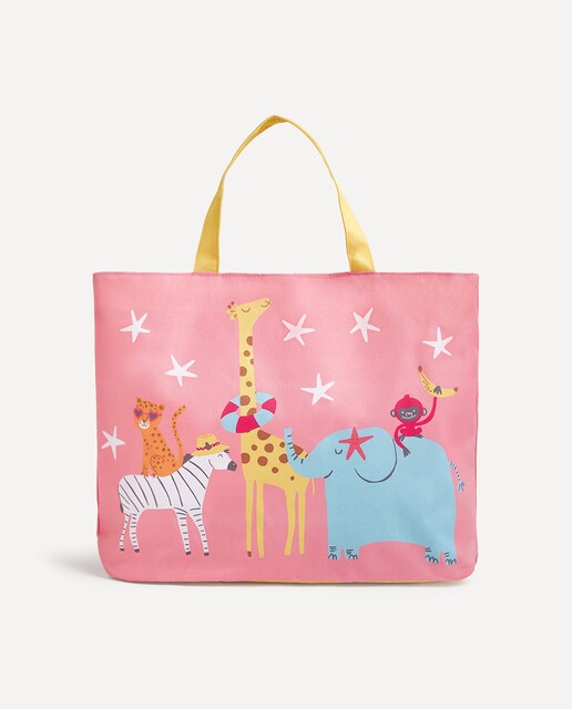 Imagen 0 de Bolsa de playa infantil Animales Basics El Corte Inglés