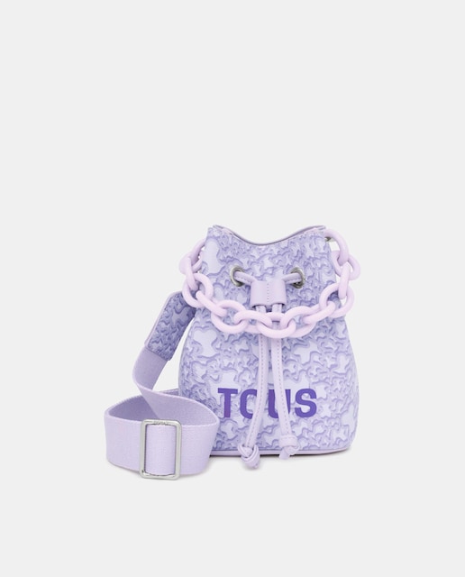 Imagen 0 de Bombonera mini Kaos Evolution en lila con estampado logos