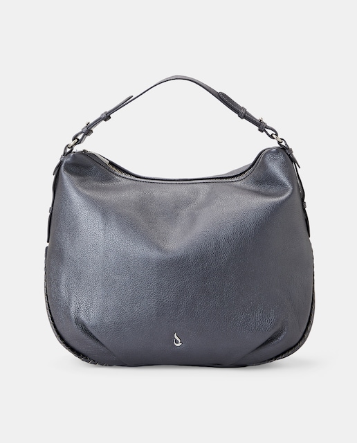 Imagen 0 de Hobo de piel con cremallera