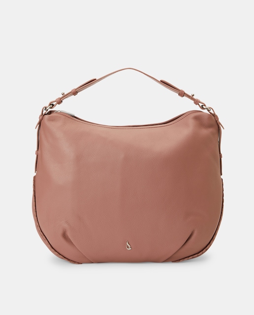 Imagen 0 de Hobo de piel con cremallera