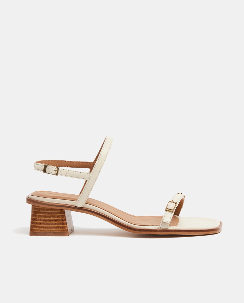 Imagen 0 de Sandalias Jonah de mujer en piel con tacón bloque