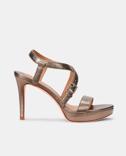 Imagen 0 de Sandalias de tacón Kerri de mujer en piel