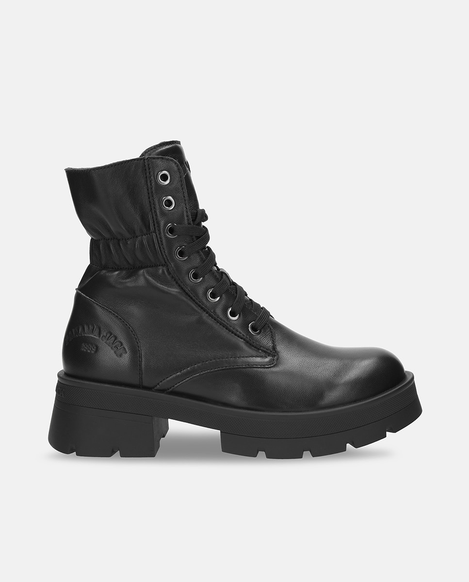Imagen 0 de Botas de mujer en piel con forro de piel