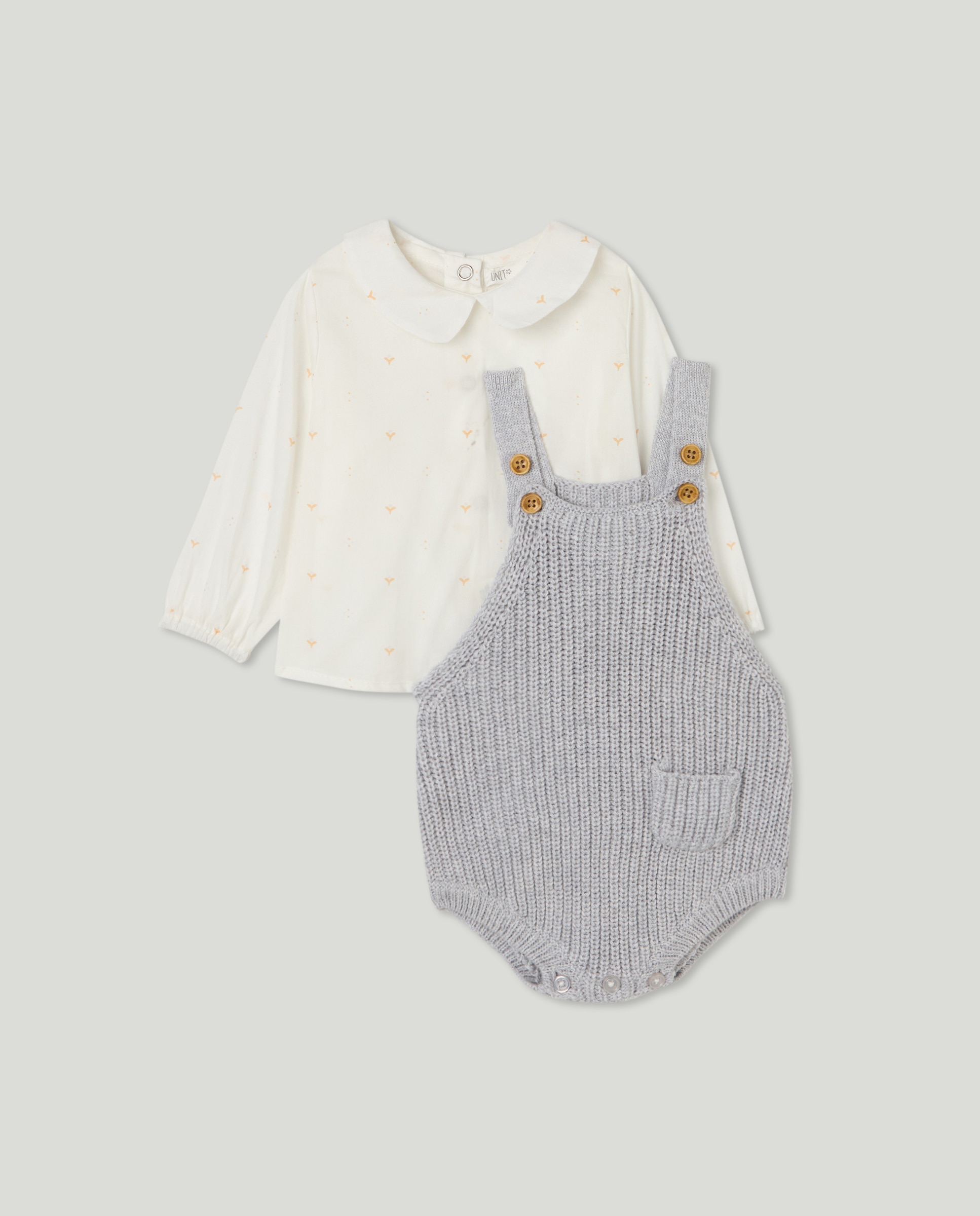 Imagen 0 de Conjunto 2 piezas recién nacido ml tricot