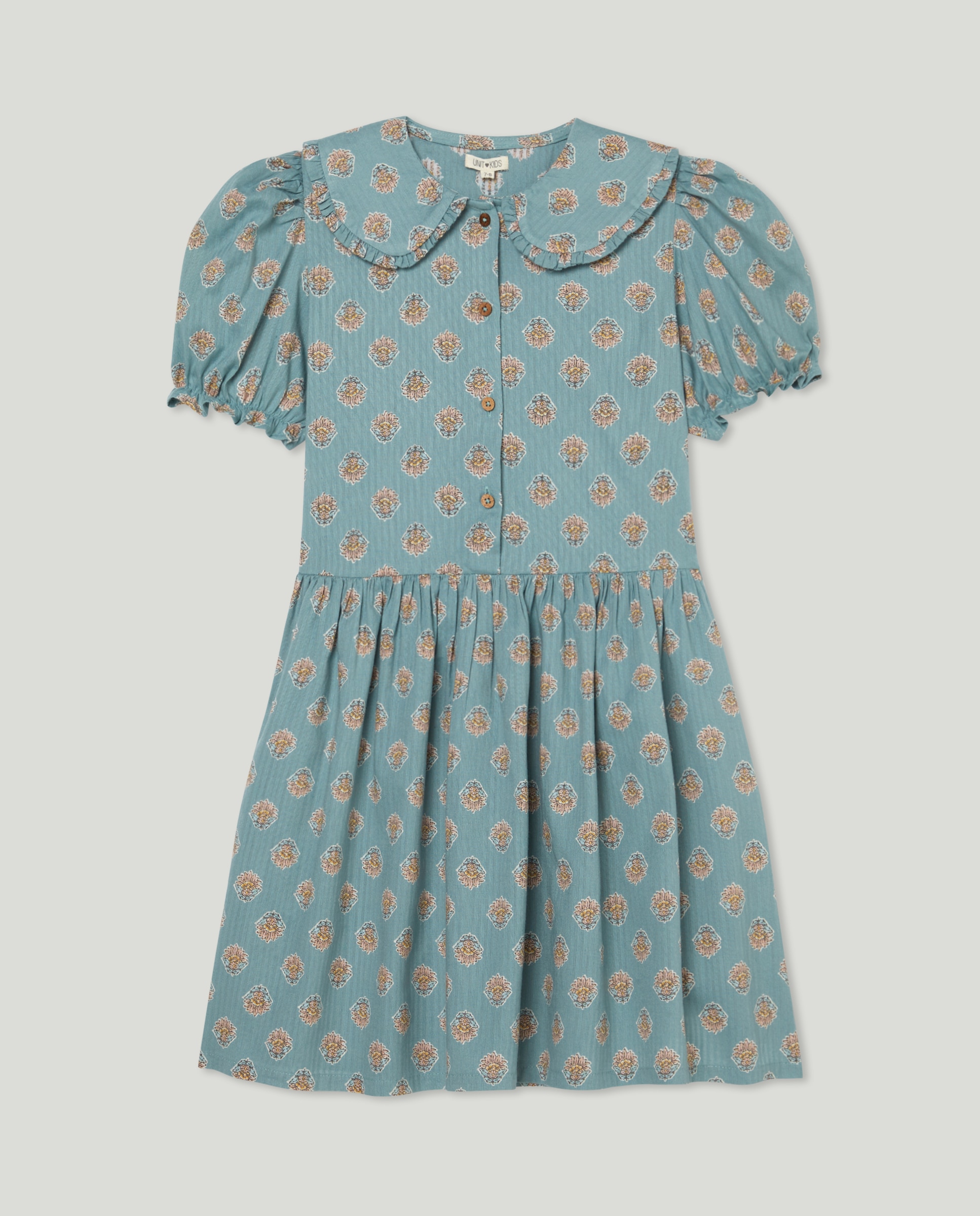 Imagen 0 de Vestido niña seersucker estampado